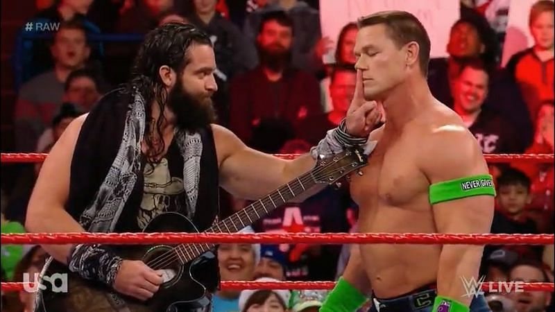 John Cena could blame Elias for his loss at WrestleMania